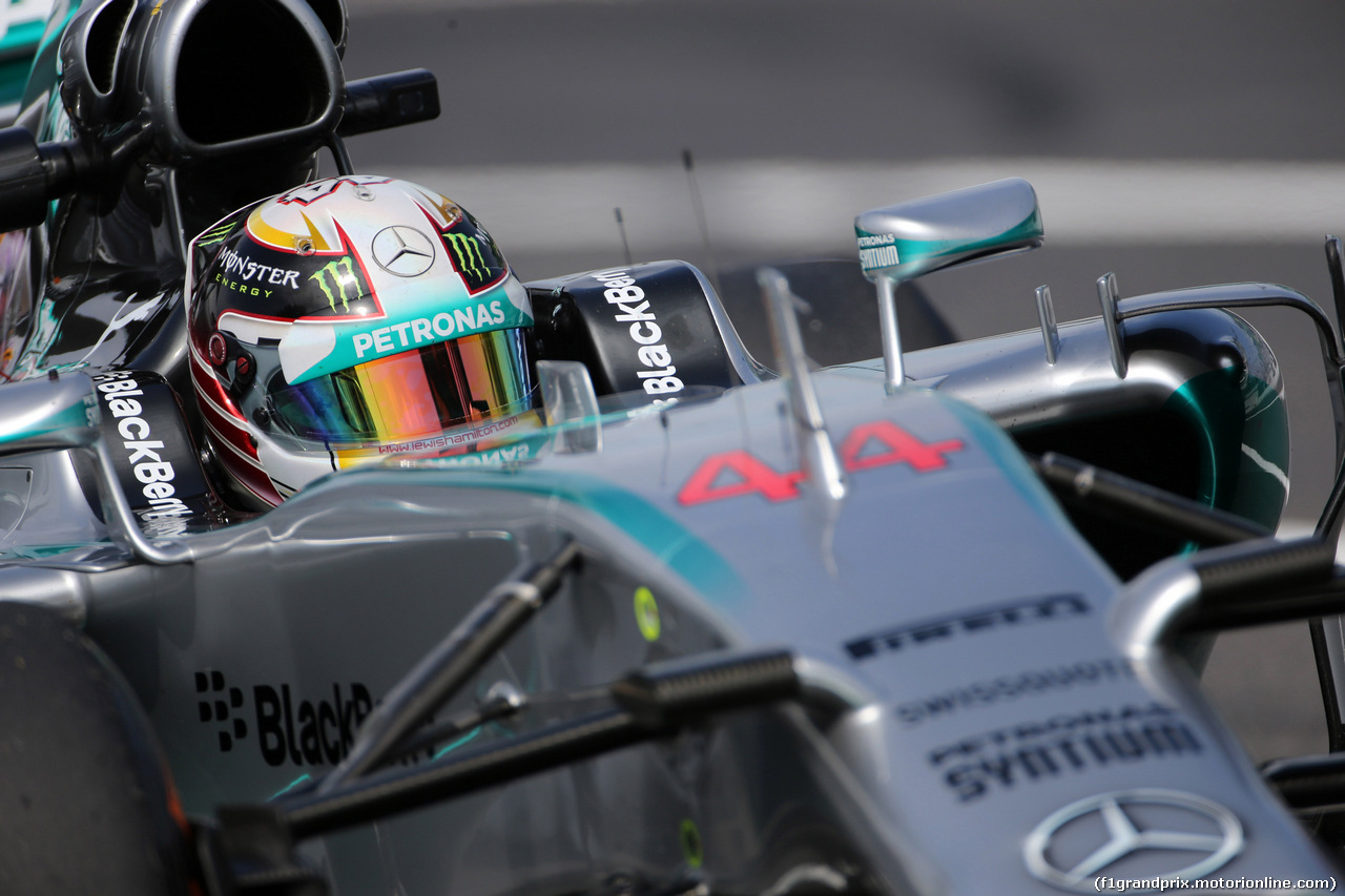 GP GIAPPONE, 03.10.2014 - Prove Libere 1, Lewis Hamilton (GBR) Mercedes AMG F1 W05