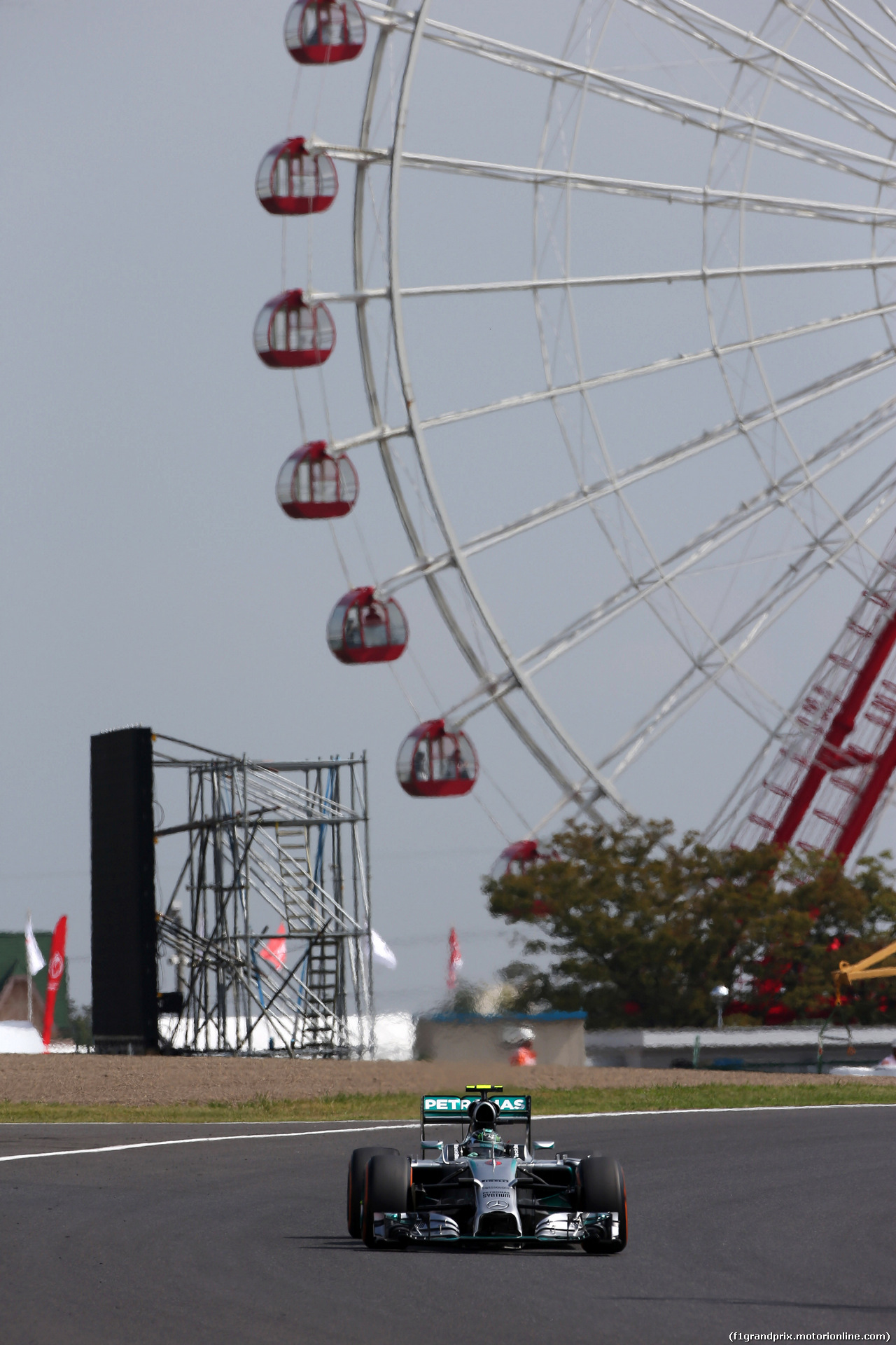 GP GIAPPONE, 03.10.2014 - Prove Libere 1, Nico Rosberg (GER) Mercedes AMG F1 W05