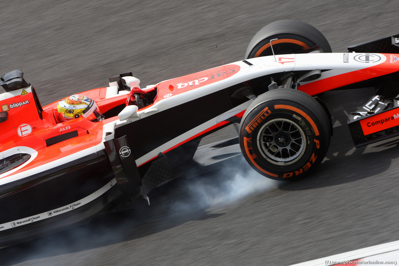 GP GIAPPONE, 03.10.2014 - Prove Libere 1, Jules Bianchi (FRA) Marussia F1 Team MR03