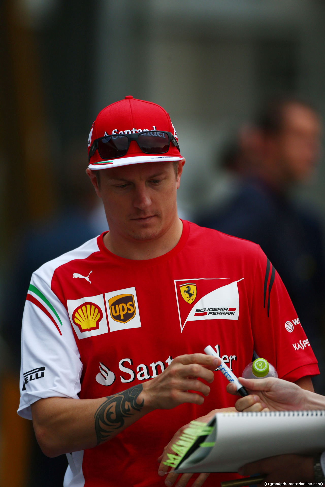 GP GIAPPONE, 03.10.2014 - Kimi Raikkonen (FIN) Ferrari F14-T