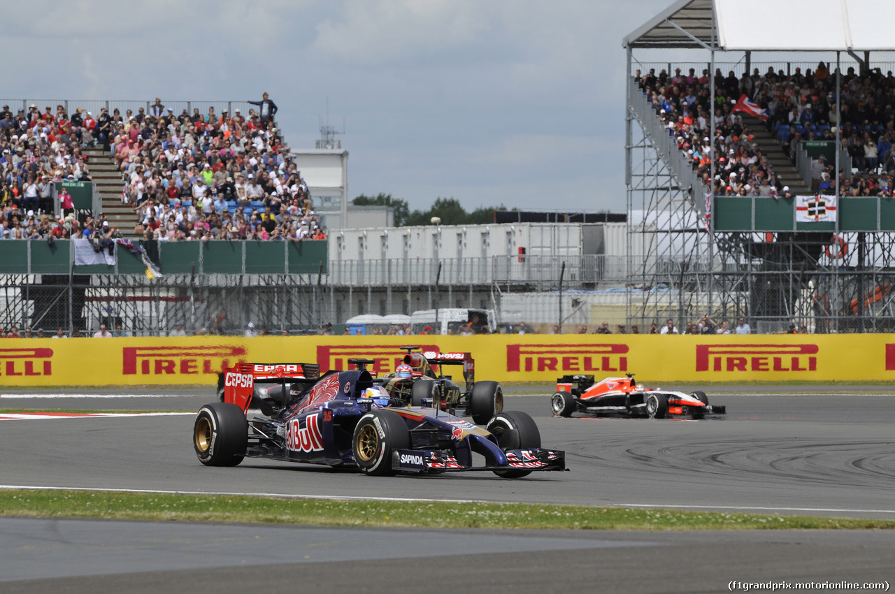 GP GRAN BRETAGNA, 06.07.2014 - Gara, Jean-Eric Vergne (FRA) Scuderia Toro Rosso STR9