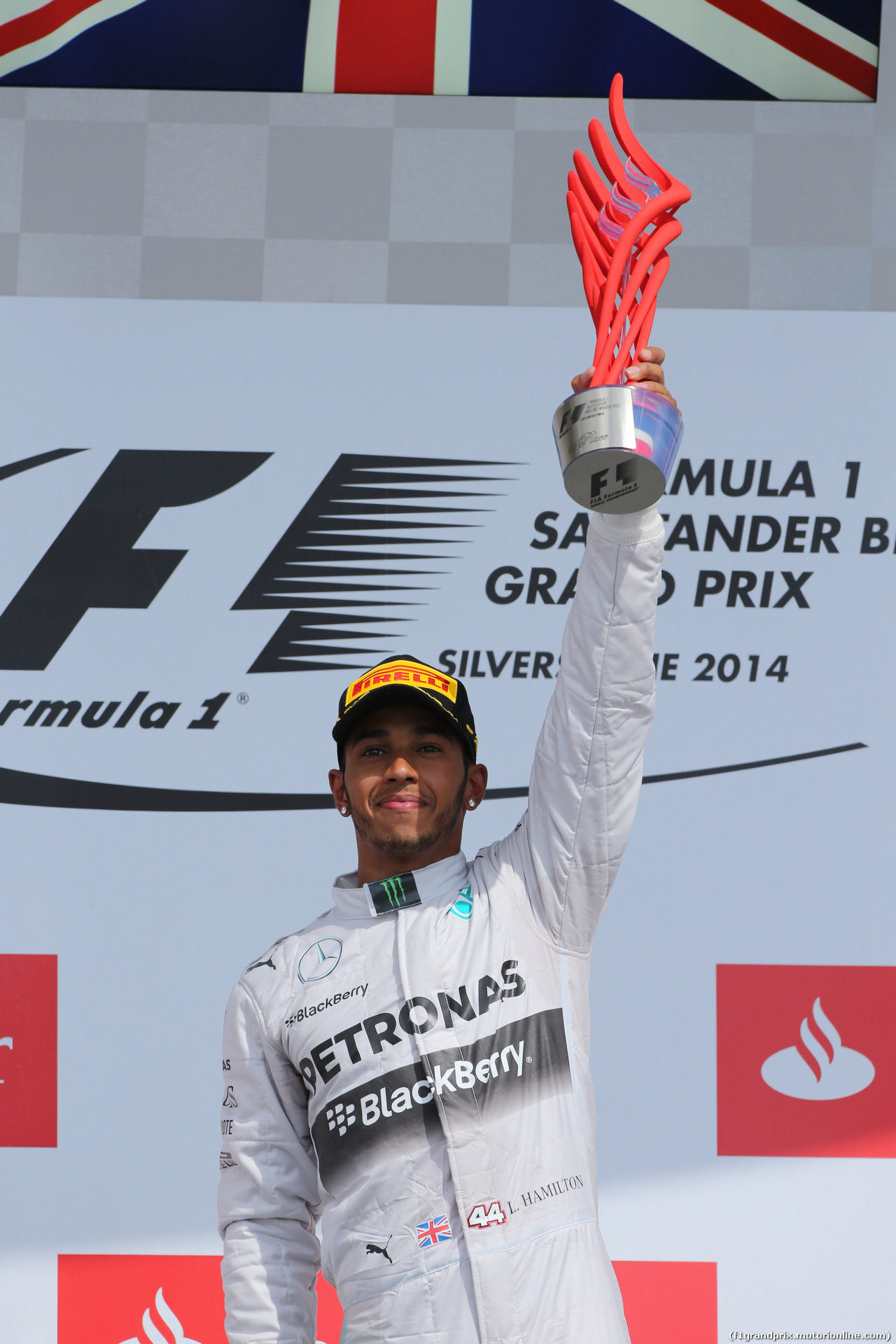 GP GRAN BRETAGNA, 06.07.2014 - Gara, Lewis Hamilton (GBR) Mercedes AMG F1 W05 (vincitore)