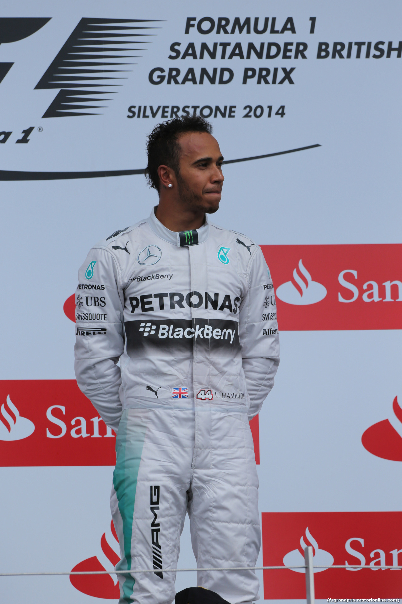 GP GRAN BRETAGNA, 06.07.2014 - Gara, Lewis Hamilton (GBR) Mercedes AMG F1 W05 (vincitore)