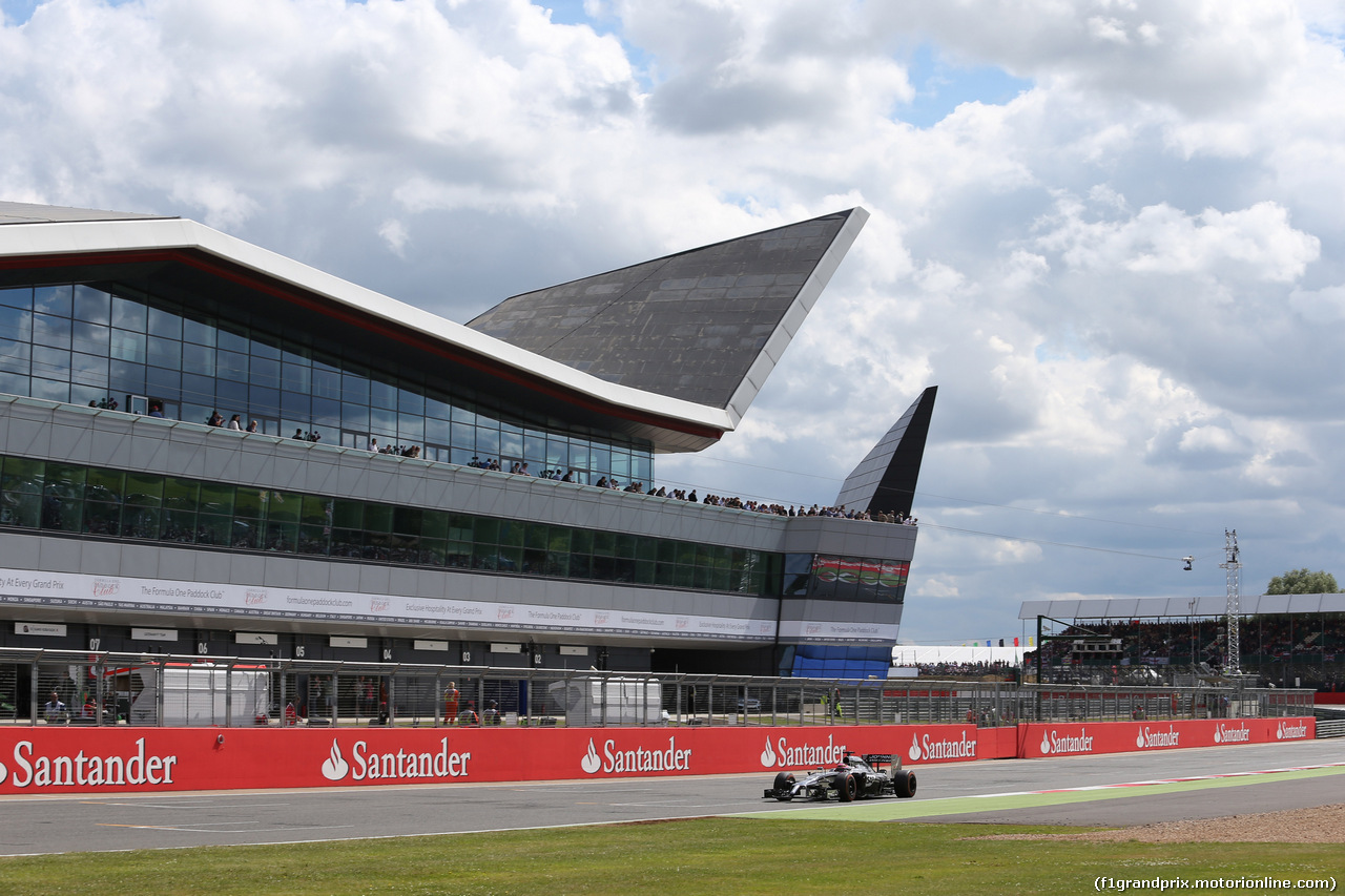 GP GRAN BRETAGNA, 06.07.2014 - Gara, Jenson Button (GBR) McLaren Mercedes MP4-29