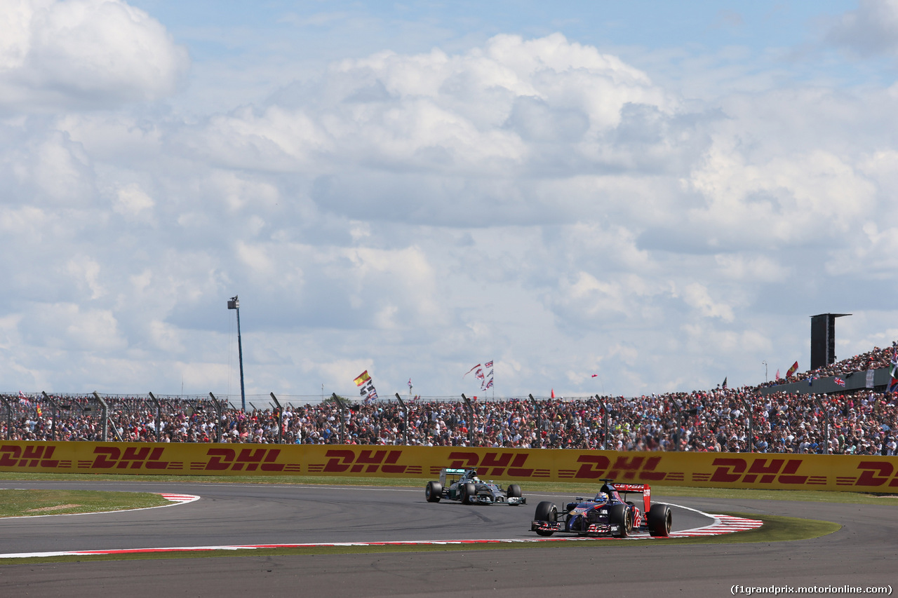 GP GRAN BRETAGNA, 06.07.2014 - Gara, Jean-Eric Vergne (FRA) Scuderia Toro Rosso STR9