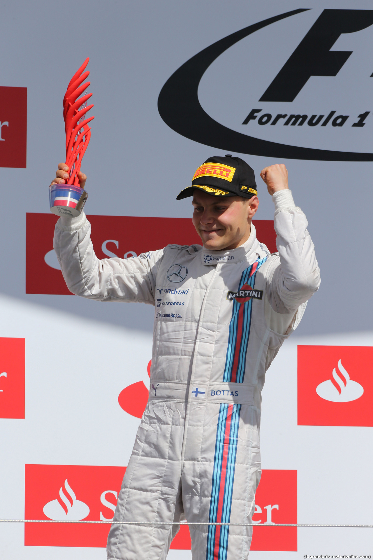 GP GRAN BRETAGNA, 06.07.2014 - Gara, Valtteri Bottas (FIN) Williams F1 Team FW36 (secondo)