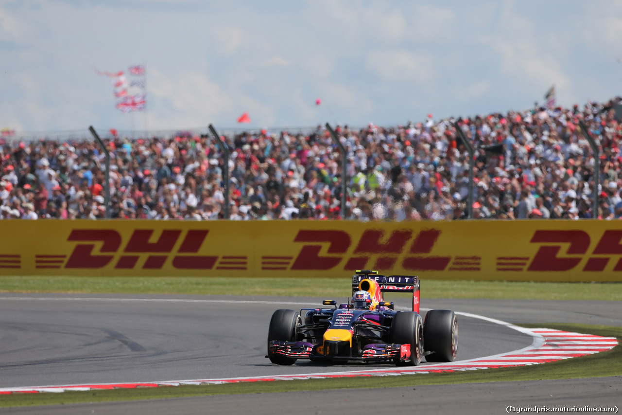 GP GRAN BRETAGNA, 06.07.2014 - Gara, Daniel Ricciardo (AUS) Infiniti Red Bull Racing RB10