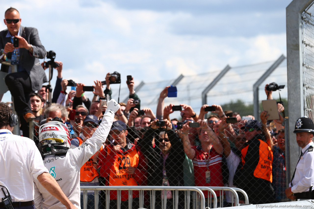 GP GRAN BRETAGNA, 06.07.2014 - Gara, Lewis Hamilton (GBR) Mercedes AMG F1 W05