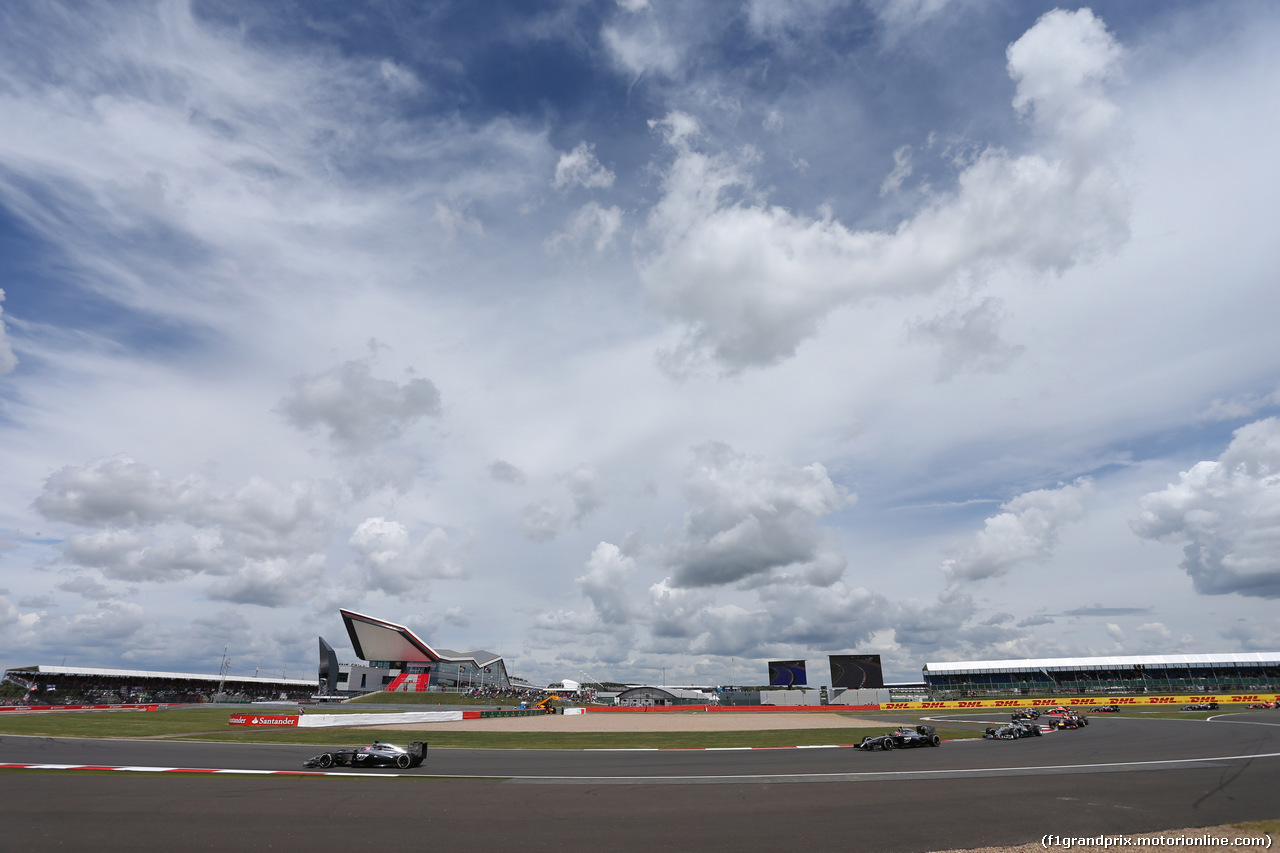 GP GRAN BRETAGNA, 06.07.2014 - Gara, Jenson Button (GBR) McLaren Mercedes MP4-29