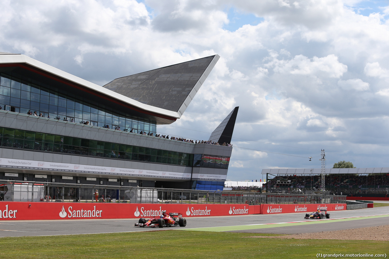GP GRAN BRETAGNA, 06.07.2014 - Gara, Fernando Alonso (ESP) Ferrari F14T