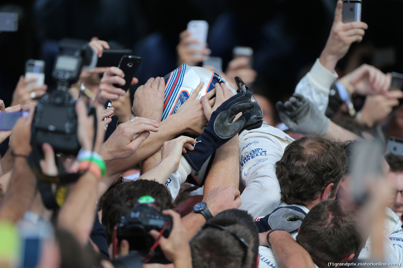 GP GRAN BRETAGNA, 06.07.2014 - Gara, Valtteri Bottas (FIN) Williams F1 Team FW36