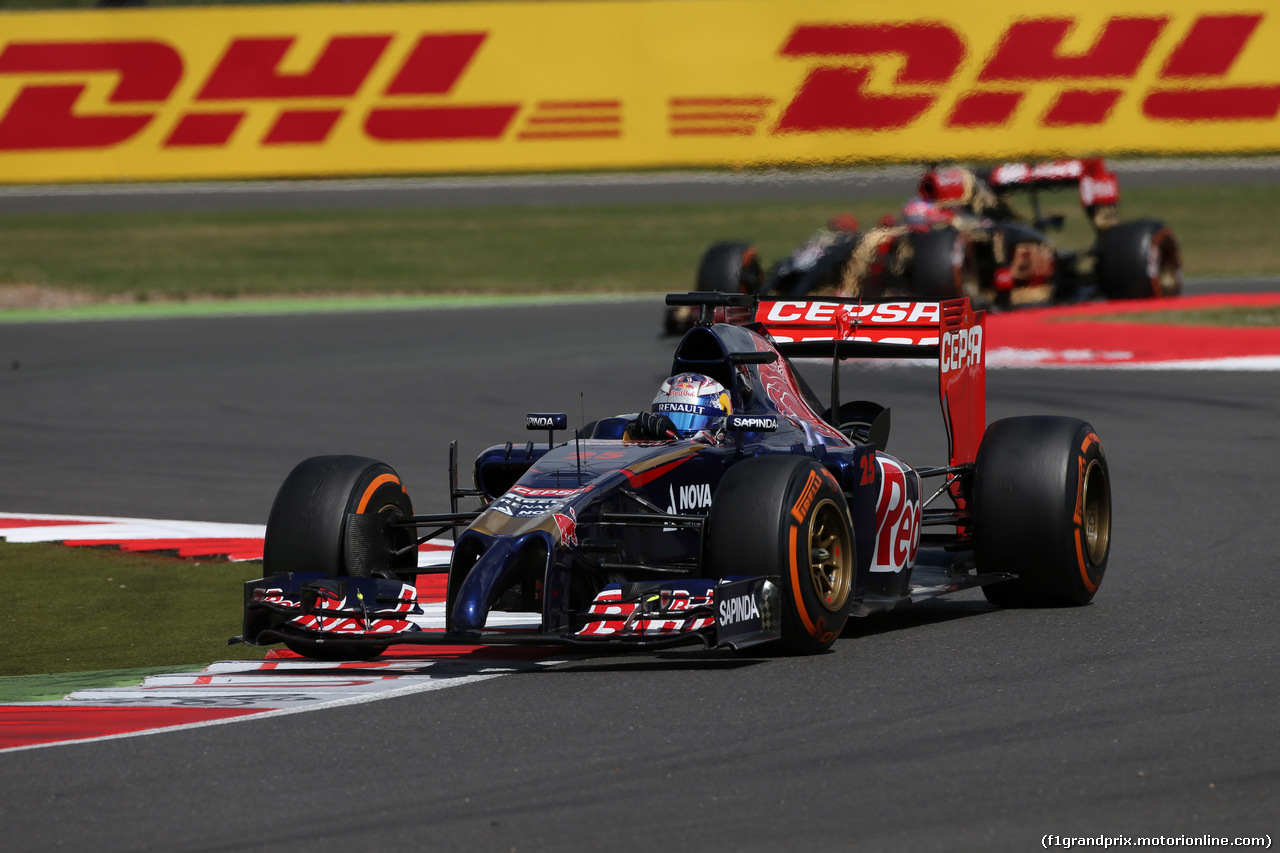 GP GRAN BRETAGNA, 06.07.2014 - Gara, Jean-Eric Vergne (FRA) Scuderia Toro Rosso STR9