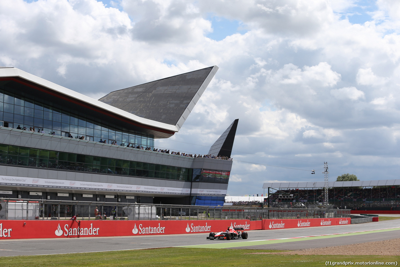 GP GRAN BRETAGNA, 06.07.2014 - Gara, Max Chilton (GBR), Marussia F1 Team MR03