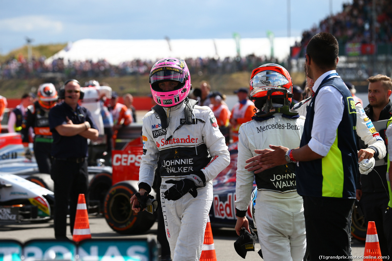 GP GRAN BRETAGNA, 06.07.2014 - Gara, Jenson Button (GBR) McLaren Mercedes MP4-29