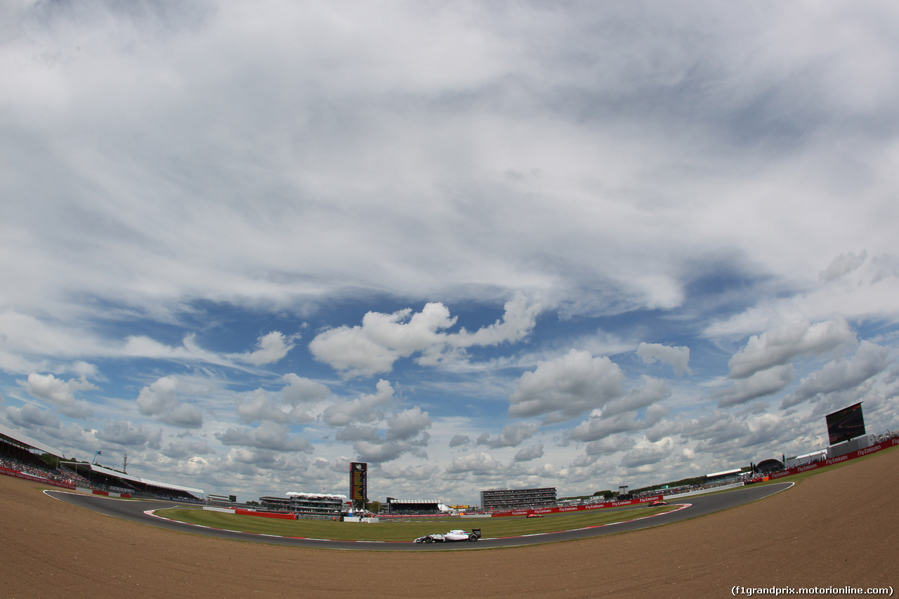 GP GRAN BRETAGNA, 06.07.2014 - Gara, Valtteri Bottas (FIN) Williams F1 Team FW36