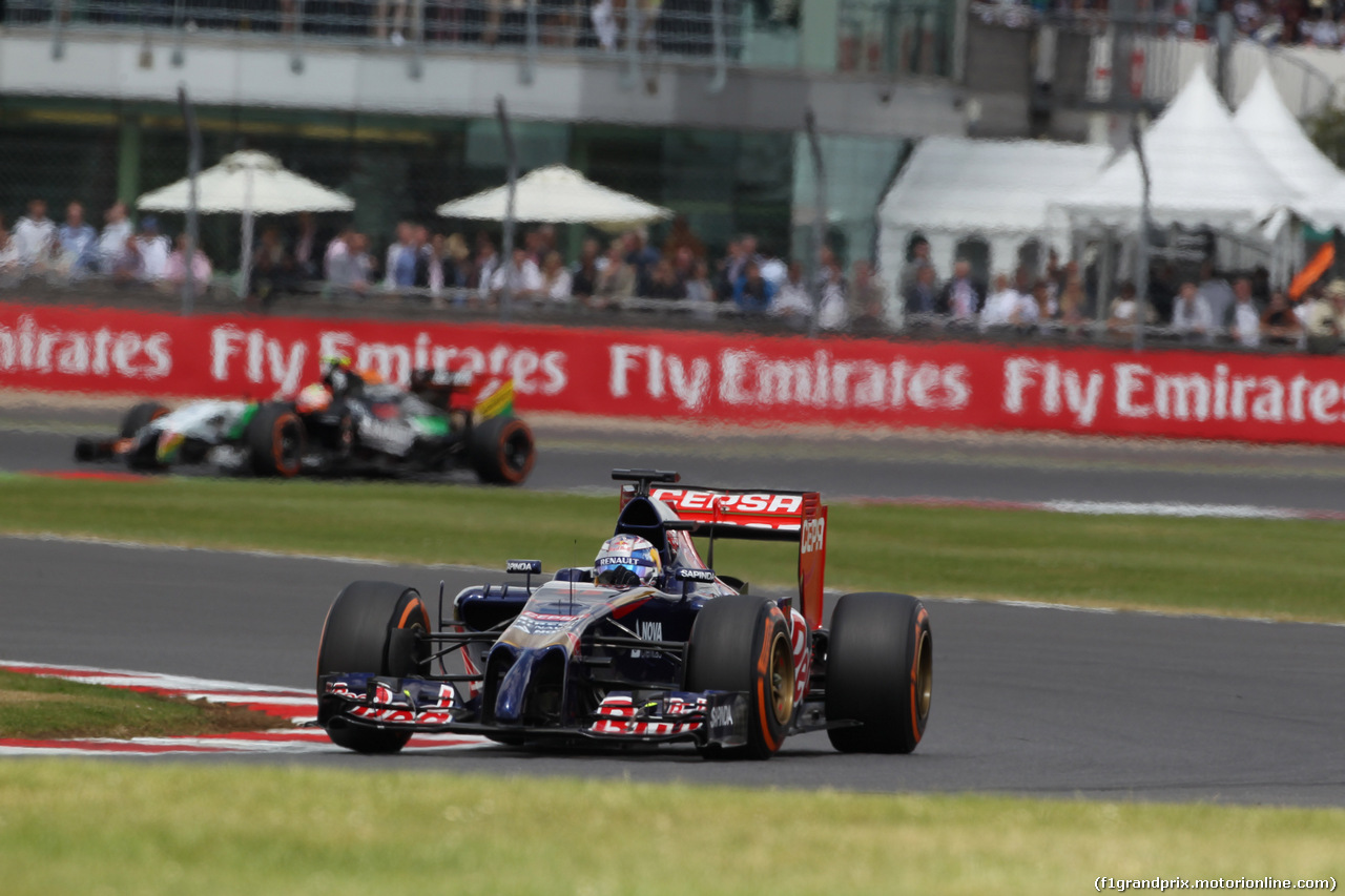 GP GRAN BRETAGNA, 06.07.2014 - Gara, Jean-Eric Vergne (FRA) Scuderia Toro Rosso STR9