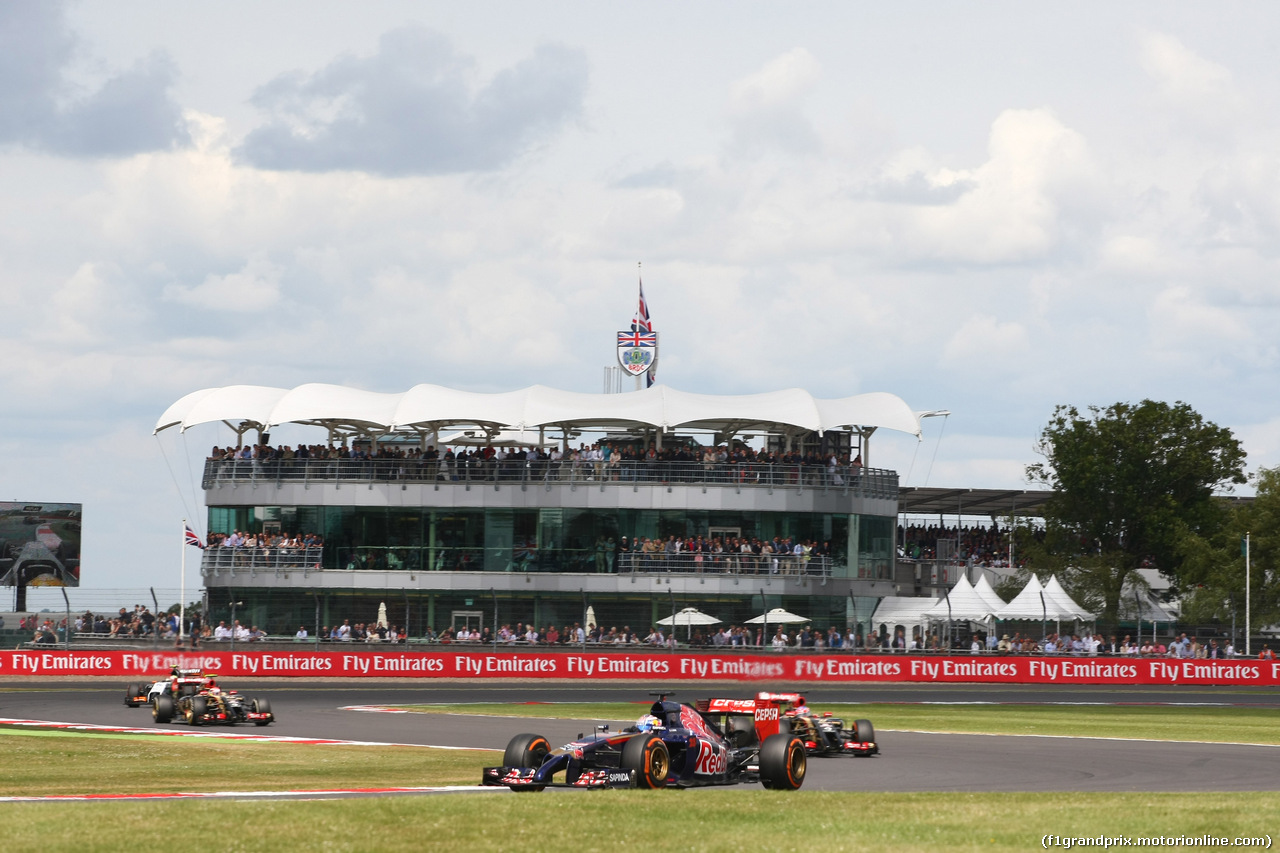 GP GRAN BRETAGNA, 06.07.2014 - Gara, Jean-Eric Vergne (FRA) Scuderia Toro Rosso STR9