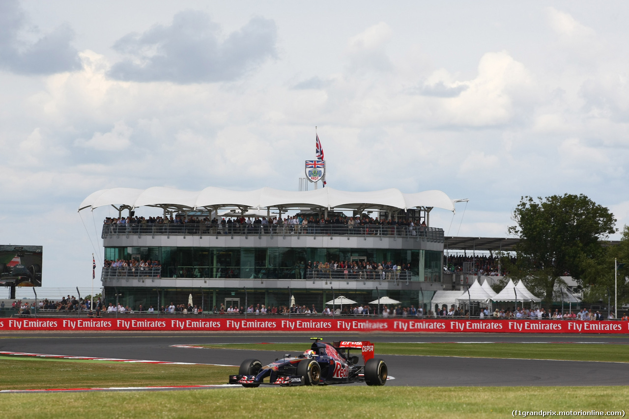 GP GRAN BRETAGNA, 06.07.2014 - Gara, Daniil Kvyat (RUS) Scuderia Toro Rosso STR9