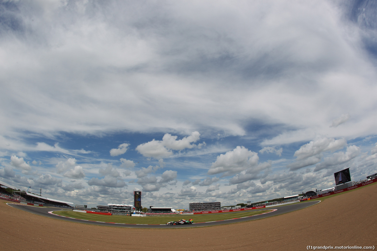 GP GRAN BRETAGNA, 06.07.2014 - Gara, Sergio Perez (MEX) Sahara Force India F1 Team VJM07