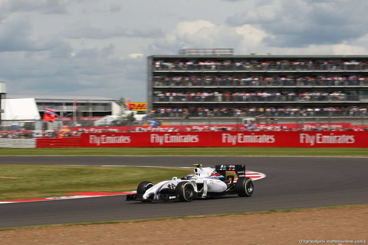 GP GRAN BRETAGNA, 06.07.2014 - Gara, Valtteri Bottas (FIN) Williams F1 Team FW36