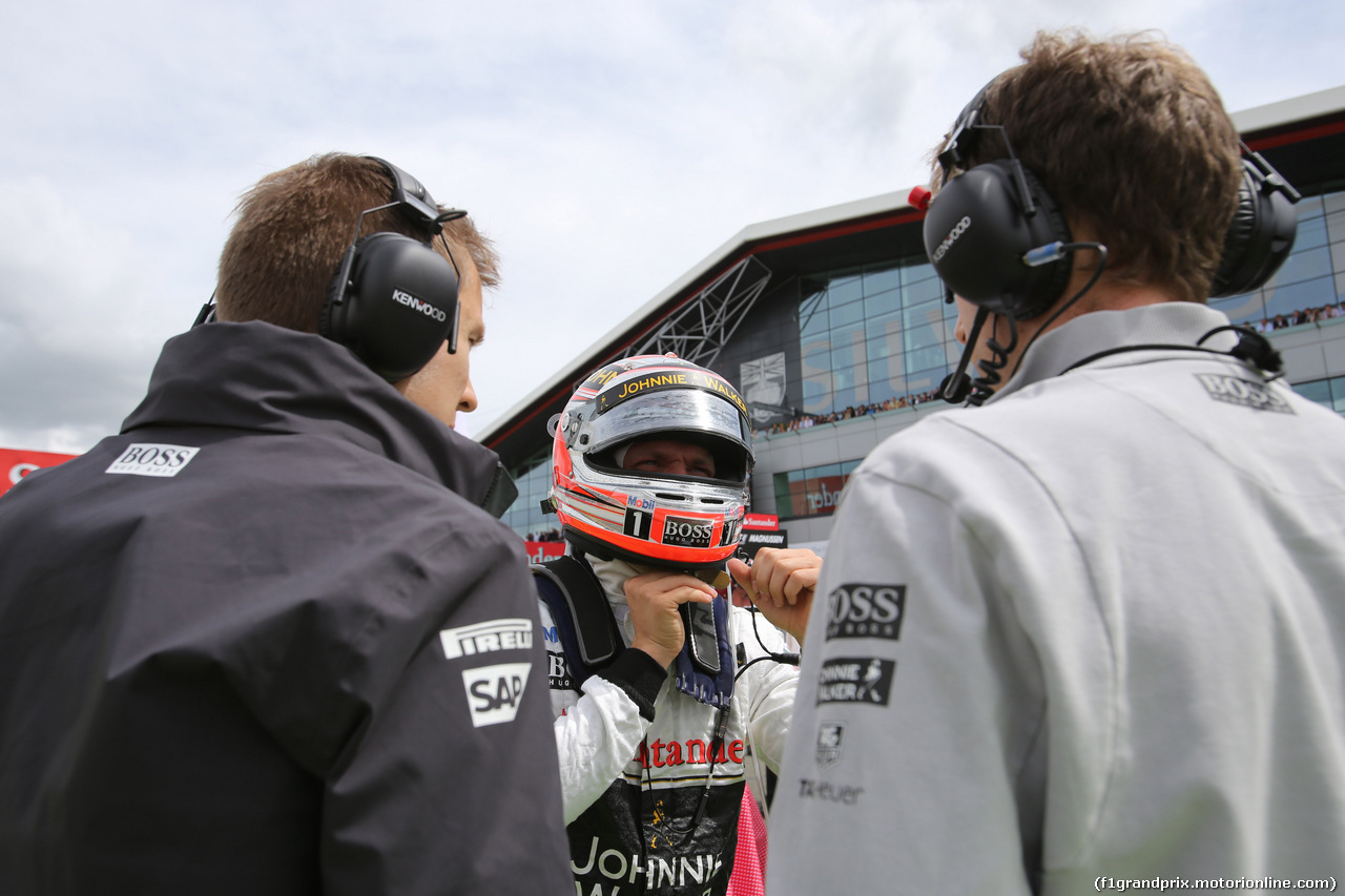 GP GRAN BRETAGNA, 06.07.2014 - Gara, Kevin Magnussen (DEN) McLaren Mercedes MP4-29