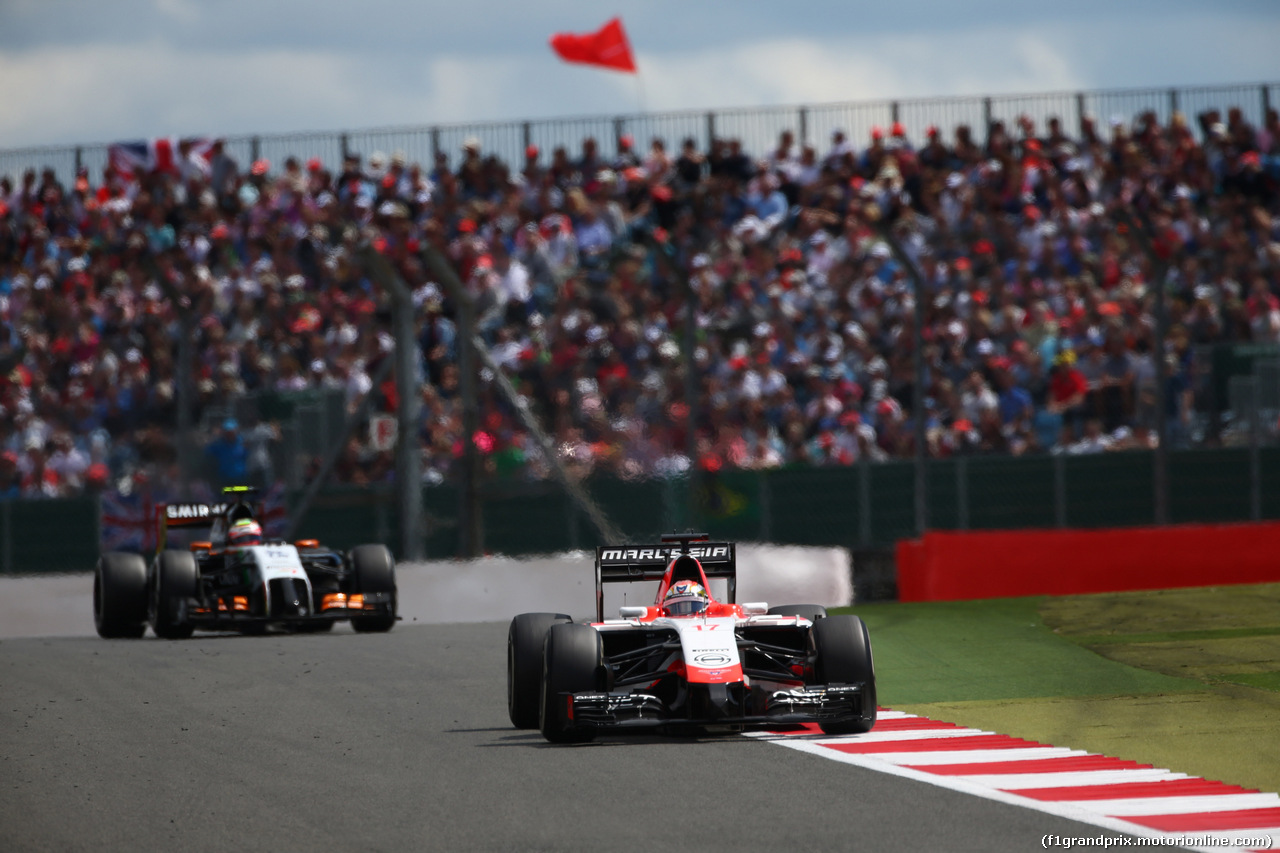 GP GRAN BRETAGNA, 06.07.2014 - Gara, Jules Bianchi (FRA) Marussia F1 Team MR03