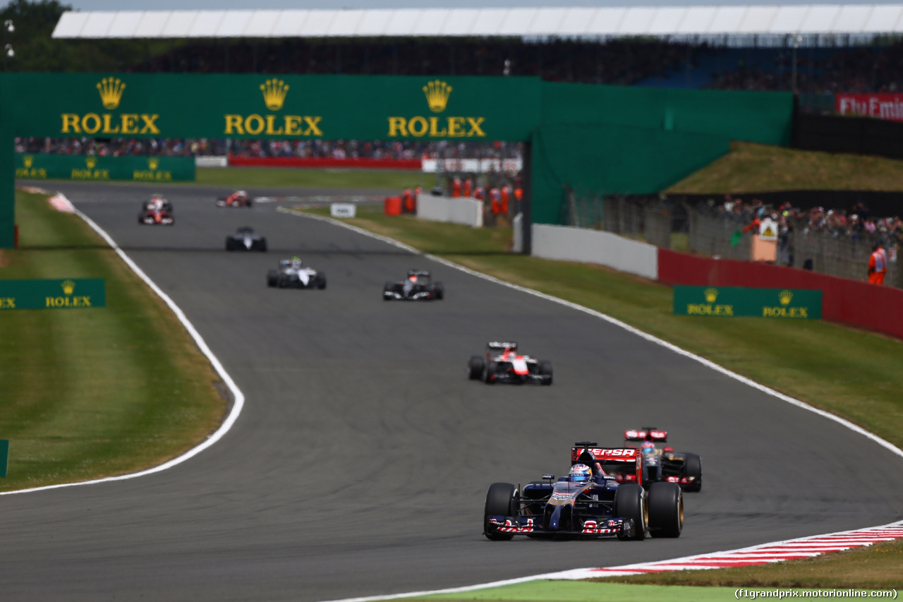 GP GRAN BRETAGNA, 06.07.2014 - Gara, Jean-Eric Vergne (FRA) Scuderia Toro Rosso STR9