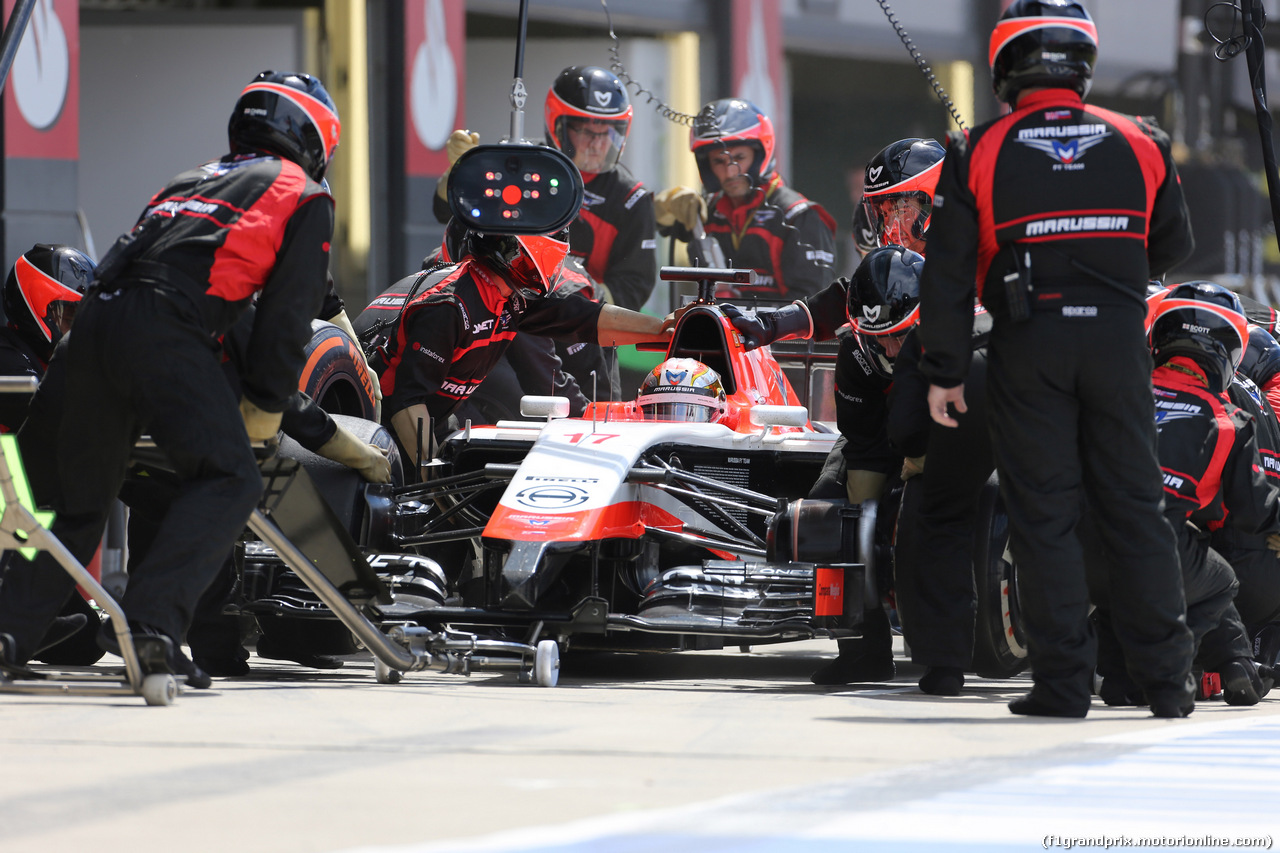 GP GRAN BRETAGNA, 06.07.2014 - Gara, Jules Bianchi (FRA) Marussia F1 Team MR03