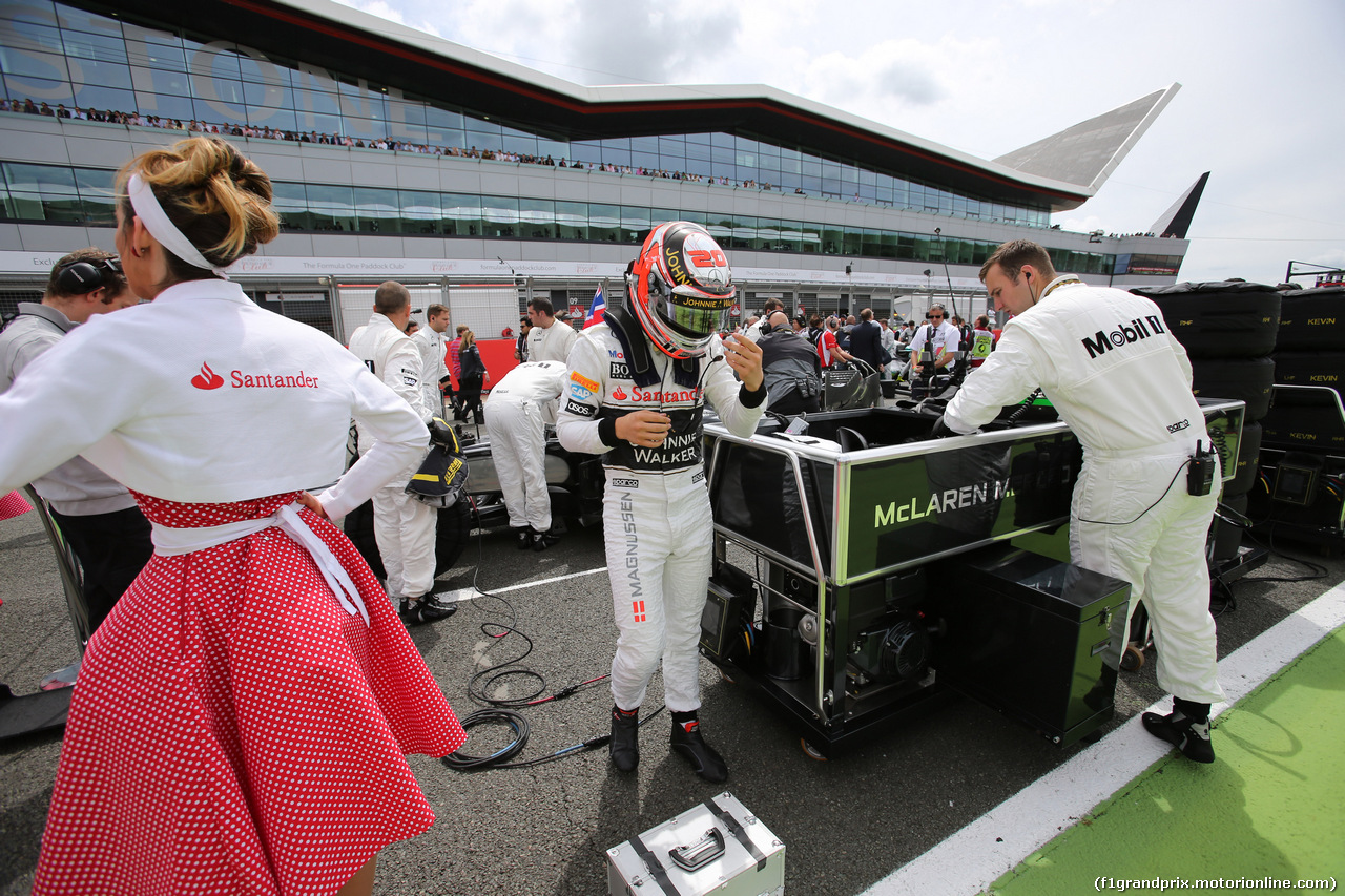 GP GRAN BRETAGNA, 06.07.2014 - Gara, Kevin Magnussen (DEN) McLaren Mercedes MP4-29