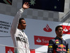 GP GRAN BRETAGNA, 06.07.2014 - Podium, Lewis Hamilton (GBR) Mercedes AMG F1 W05 (vincitore), Valtteri Bottas (FIN) Williams F1 Team FW36 (secondo) e Daniel Ricciardo (AUS) Infiniti Red Bull Racing RB10 (terzo)