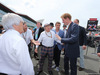 GP GRAN BRETAGNA, 06.07.2014 - Sir Jackie Stewart (GBR), Prince Henry of Wales e Bernie Ecclestone (GBR), President e CEO of Formula One Management