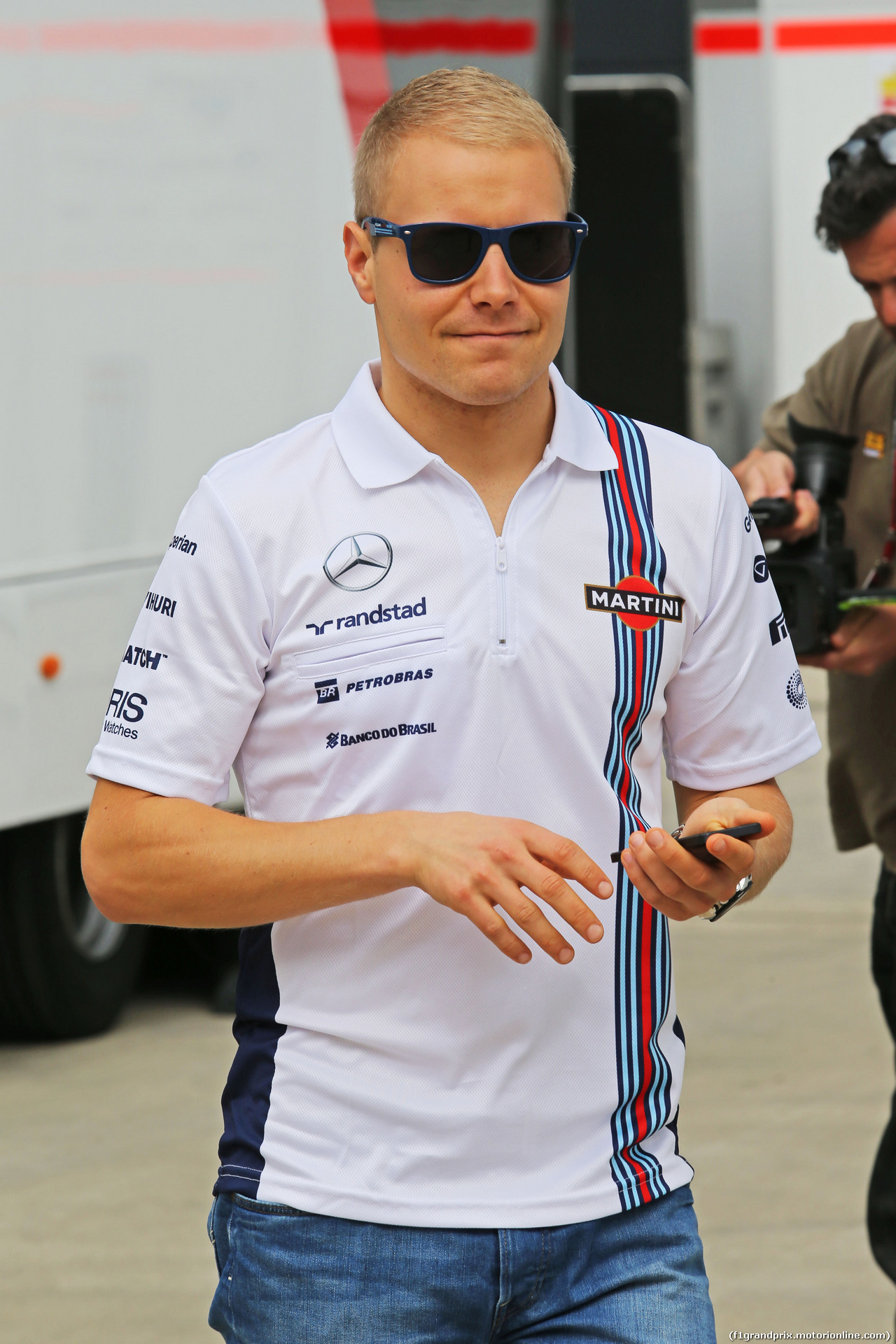 GP GRAN BRETAGNA, Valtteri Bottas (FIN) Williams.
03.07.2014. Formula 1 World Championship, Rd 9, British Grand Prix, Silverstone, England, Preparation Day.