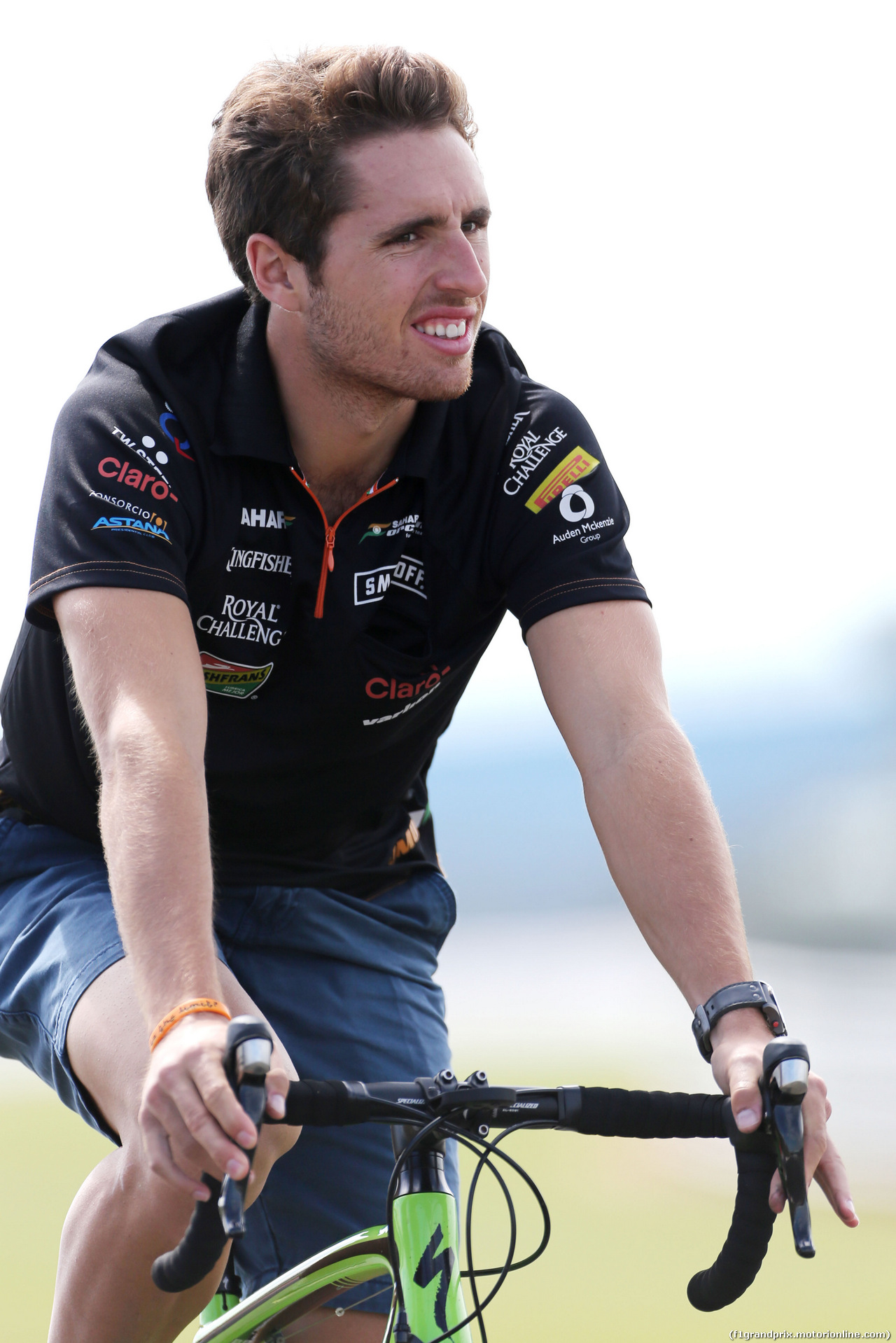 GP GRAN BRETAGNA, Daniel Juncadella (ESP) Sahara Force India F1 Team Test e Reserve Driver 
03.07.2014. Formula 1 World Championship, Rd 9, British Grand Prix, Silverstone, England, Preparation Day.