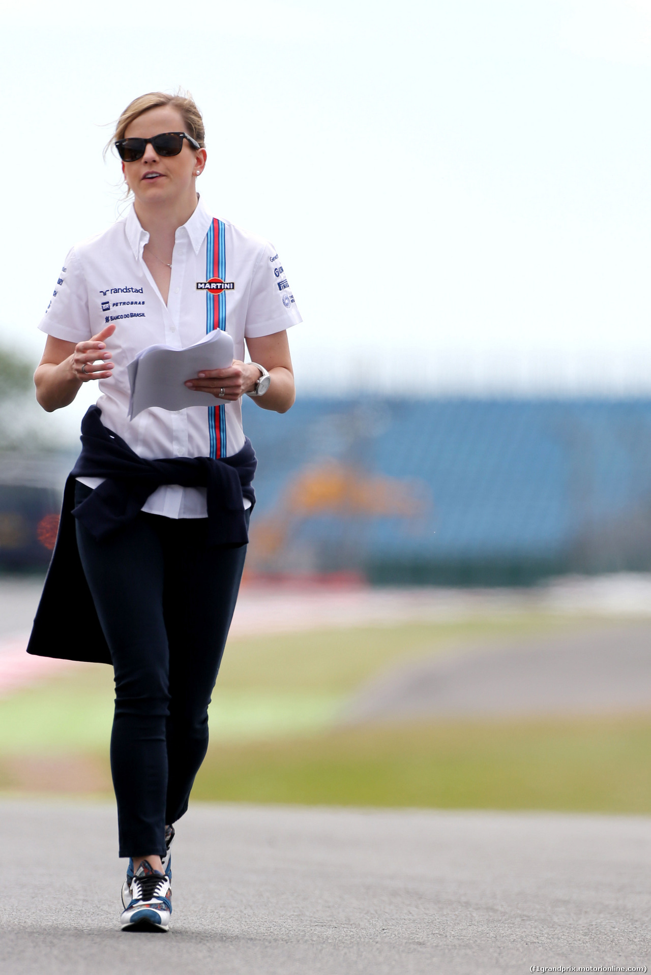 GP GRAN BRETAGNA, Susie Wolff (GBR) Williams Development Driver 
03.07.2014. Formula 1 World Championship, Rd 9, British Grand Prix, Silverstone, England, Preparation Day.