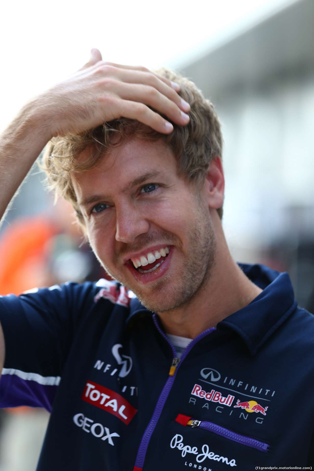 GP GRAN BRETAGNA, 03.07.2014- Sebastian Vettel (GER) Infiniti Red Bull Racing RB10