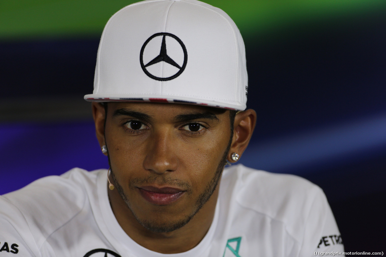 GP GRAN BRETAGNA, 03.07.2014- Lewis Hamilton (GBR) Mercedes AMG F1 W05