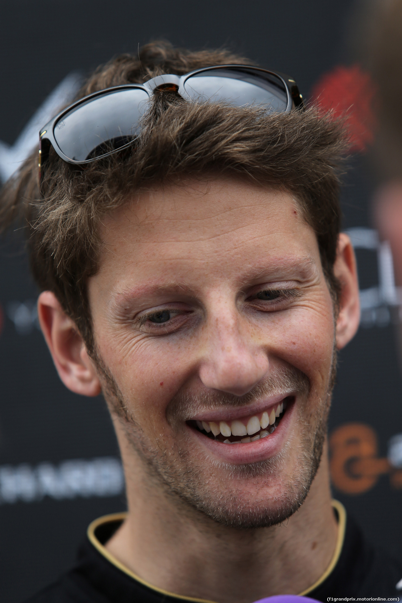 GP GRAN BRETAGNA, 03.07.2014- Romain Grosjean (FRA) Lotus F1 Team E22