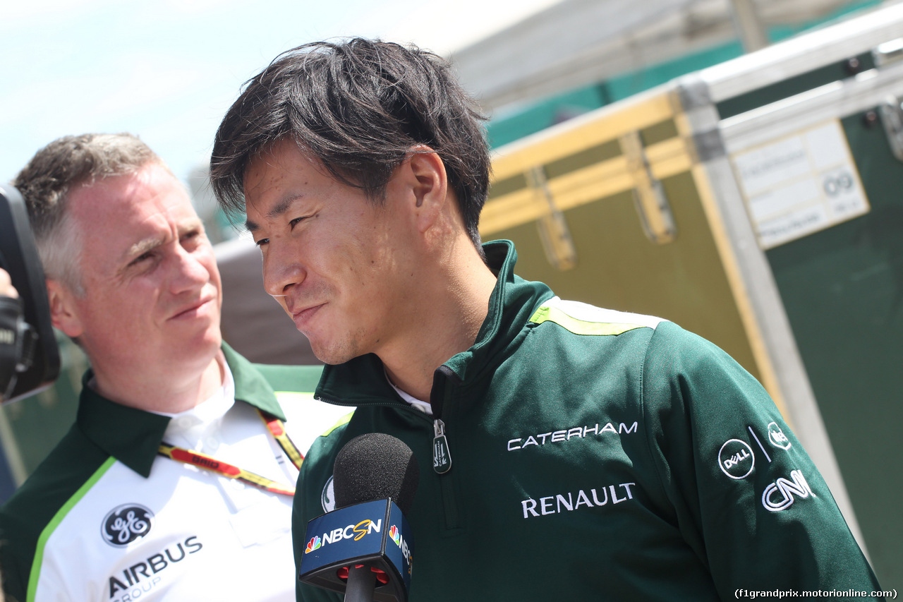 GP GRAN BRETAGNA, 03.07.2014- Kamui Kobayashi (JPN) Caterham F1 Team CT05