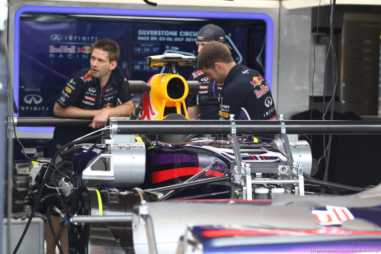 GP GRAN BRETAGNA, 03.07.2014- Infiniti Red Bull Racing RB10
