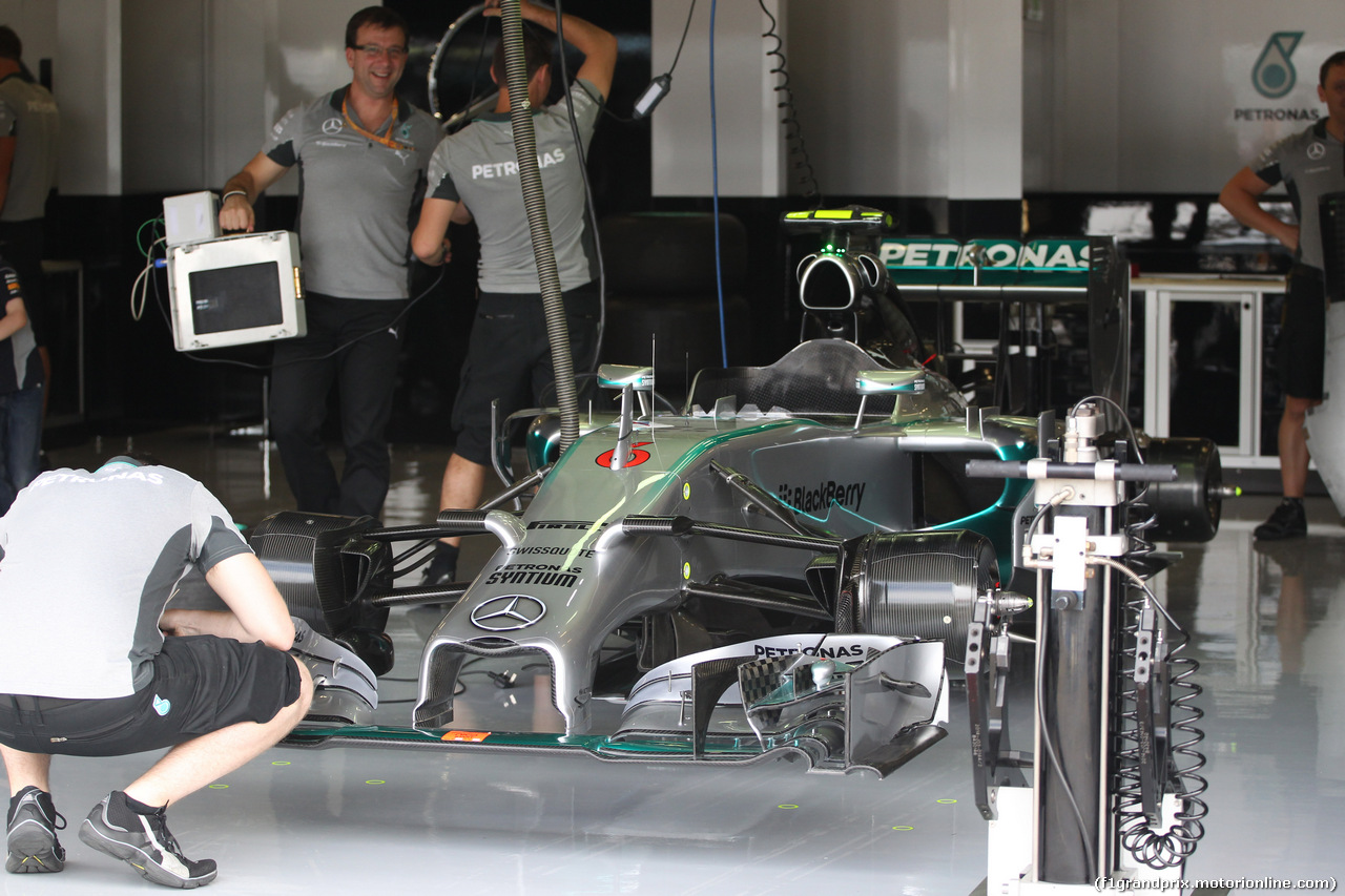GP GRAN BRETAGNA, 03.07.2014- Mercedes AMG F1 W05