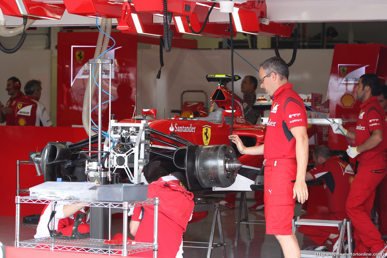 GP GRAN BRETAGNA, 03.07.2014- Ferrari F14T Tech Detail