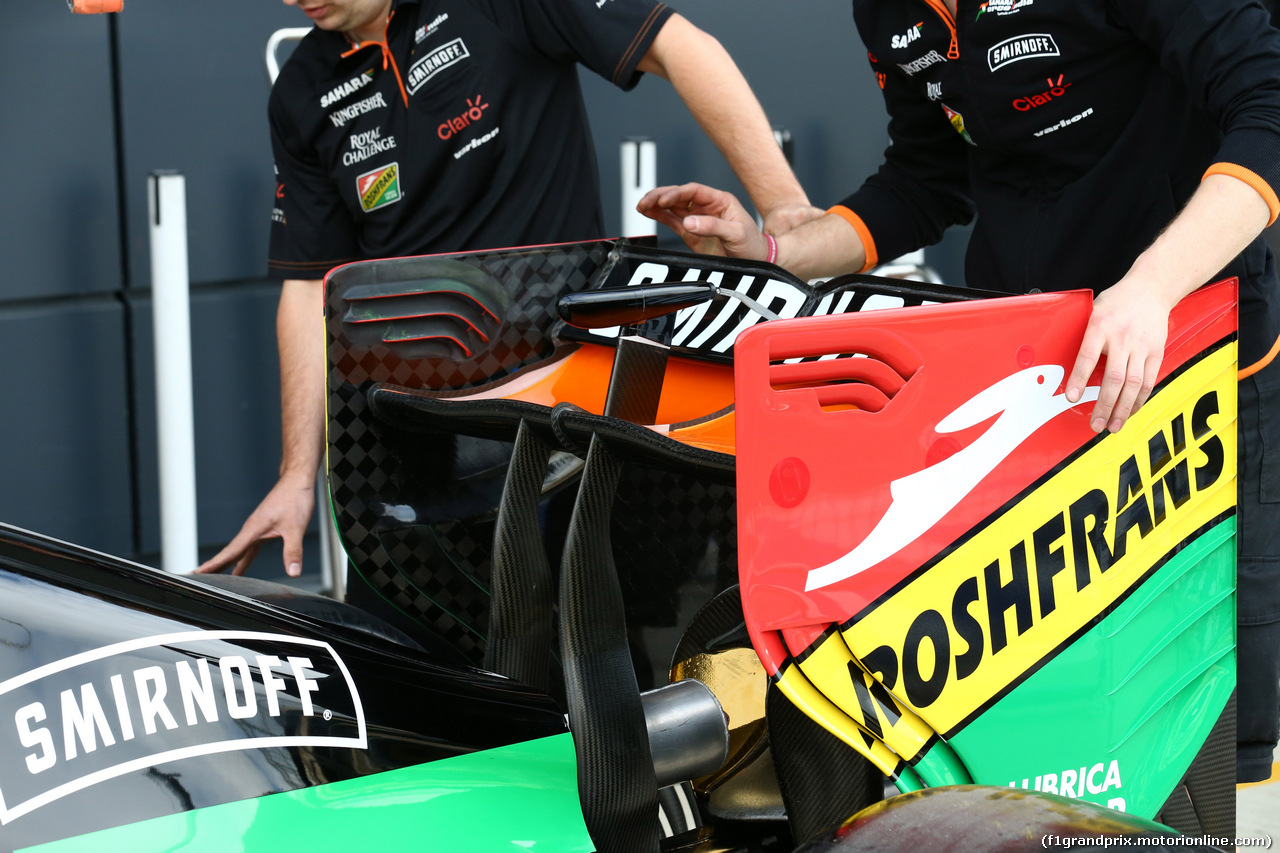 GP GRAN BRETAGNA, 03.07.2014- Force India Tech Detail