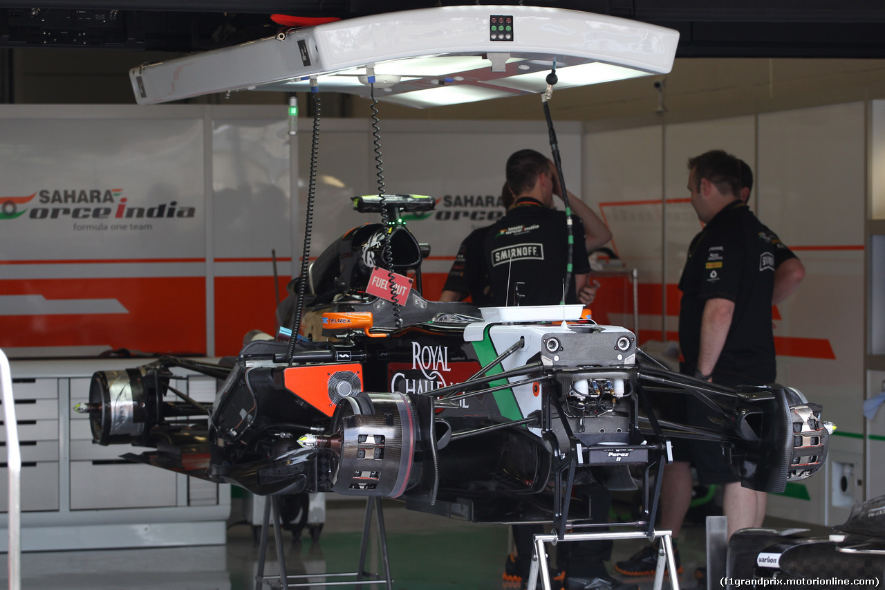 GP GRAN BRETAGNA, 03.07.2014- Force India Tech Detail