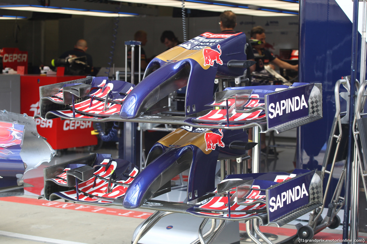 GP GRAN BRETAGNA, 03.07.2014- Scuderia Toro Rosso STR9 Tech Detail