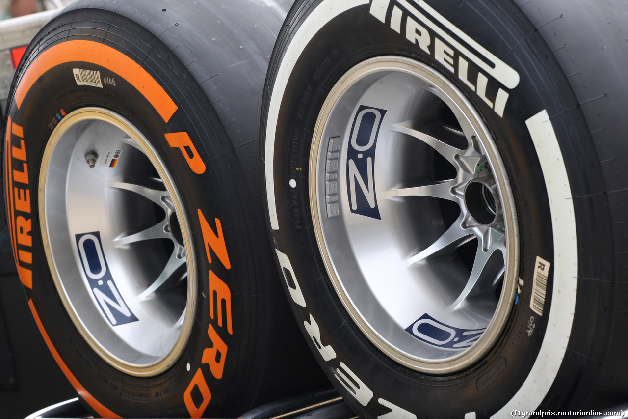 GP GRAN BRETAGNA, 03.07.2014- Pirelli Tires