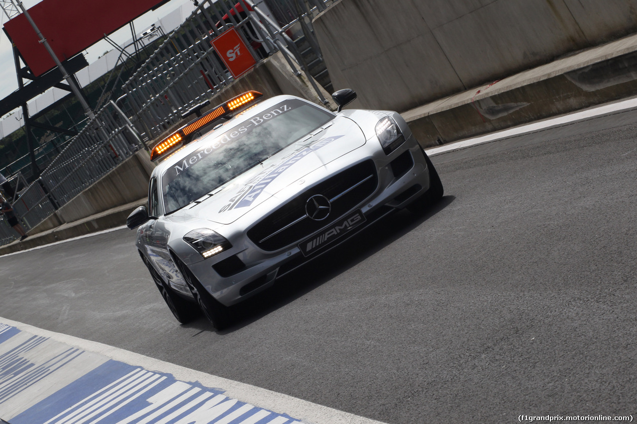 GP GRAN BRETAGNA, 03.07.2014- Mercedes SLS Safety Car