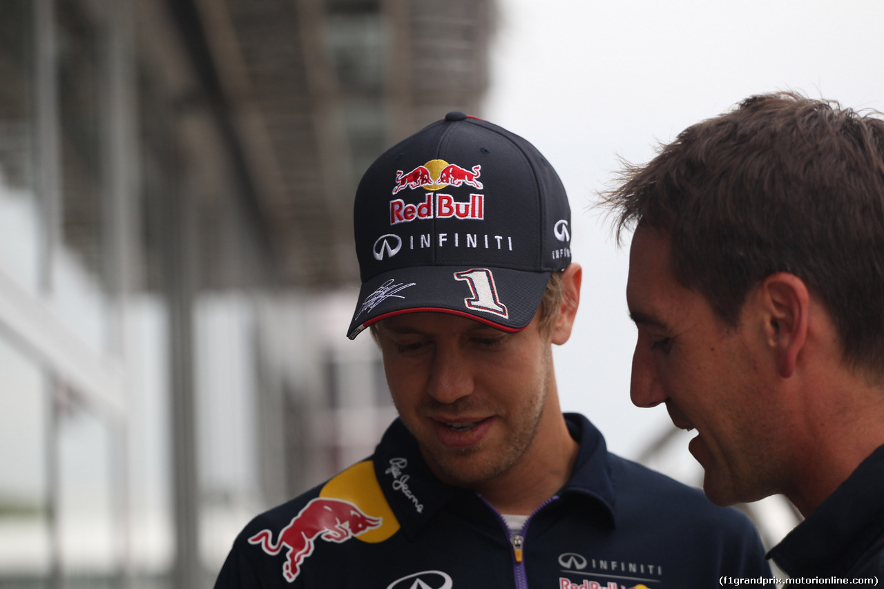 GP GRAN BRETAGNA, 03.07.2014- Sebastian Vettel (GER) Infiniti Red Bull Racing RB10