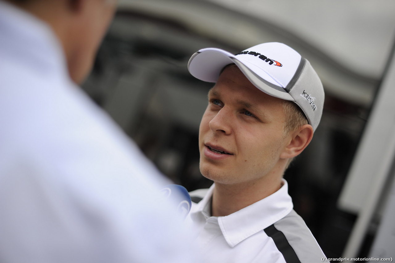 GP GRAN BRETAGNA, 03.07.2014- Kevin Magnussen (DEN) McLaren Mercedes MP4-29