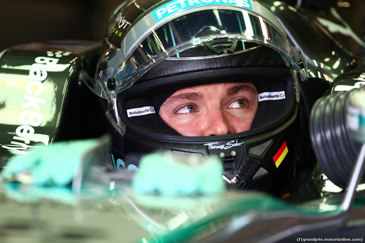 GP GRAN BRETAGNA, 04.07.2014 - Prove Libere 3, Nico Rosberg (GER) Mercedes AMG F1 W05
