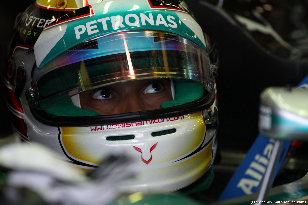 GP GRAN BRETAGNA, 04.07.2014 - Prove Libere 3, Lewis Hamilton (GBR) Mercedes AMG F1 W05